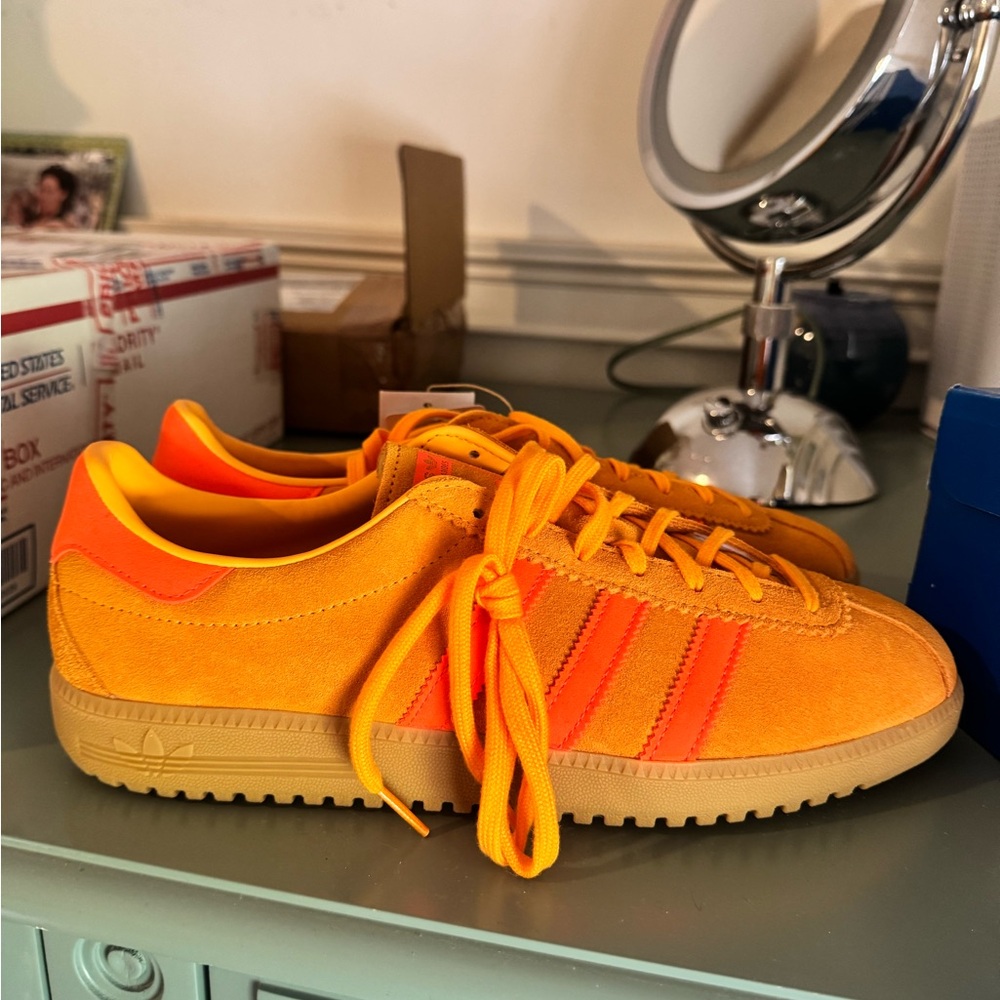 New with Tag Adidas Orange Sneakers
